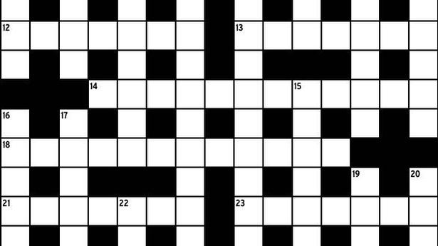 The Hindu Crossword No. 2736 The Hindu
